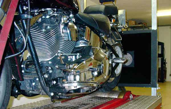 Harley Leistungspr&uuml;fstand