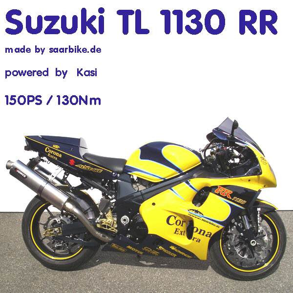 Suzuki TL1000R tuning 150PS